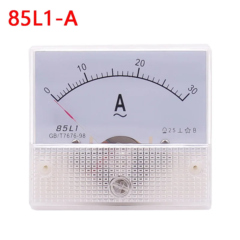 85L1-A AC Амперметр Аналоговый Измерительный диапазон 75A 5A 10A 15A 20A 30A 50A 100A 200A 300A Micro ток