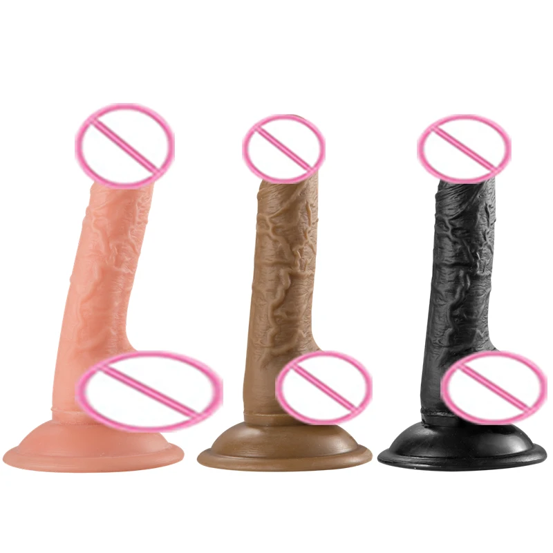 Популярный товар реалистичный силиконовый большой размер черный телесный цвет