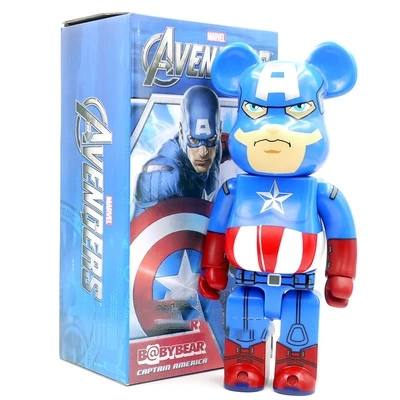 

NEW 11inch 28cm 400% Be@rbrick DIY Fashion Toy 42 kinds of teddy bears PVC Action Figure Collectible Model Toy christmas gifts