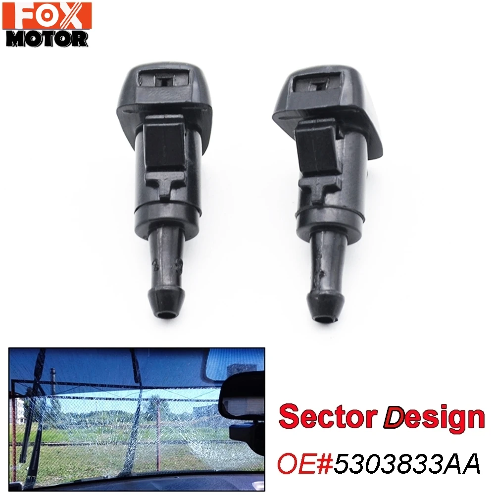Xukey x2 Передняя стеклоочиститель форсунка Форсунки для Kia Sorento 2 Sportage 4 Hyundai Veracruz Verna