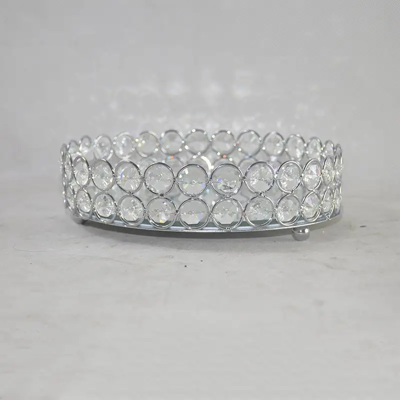 Подставка для торта с золотым кристаллом арахис зеркальный дисплей украшения