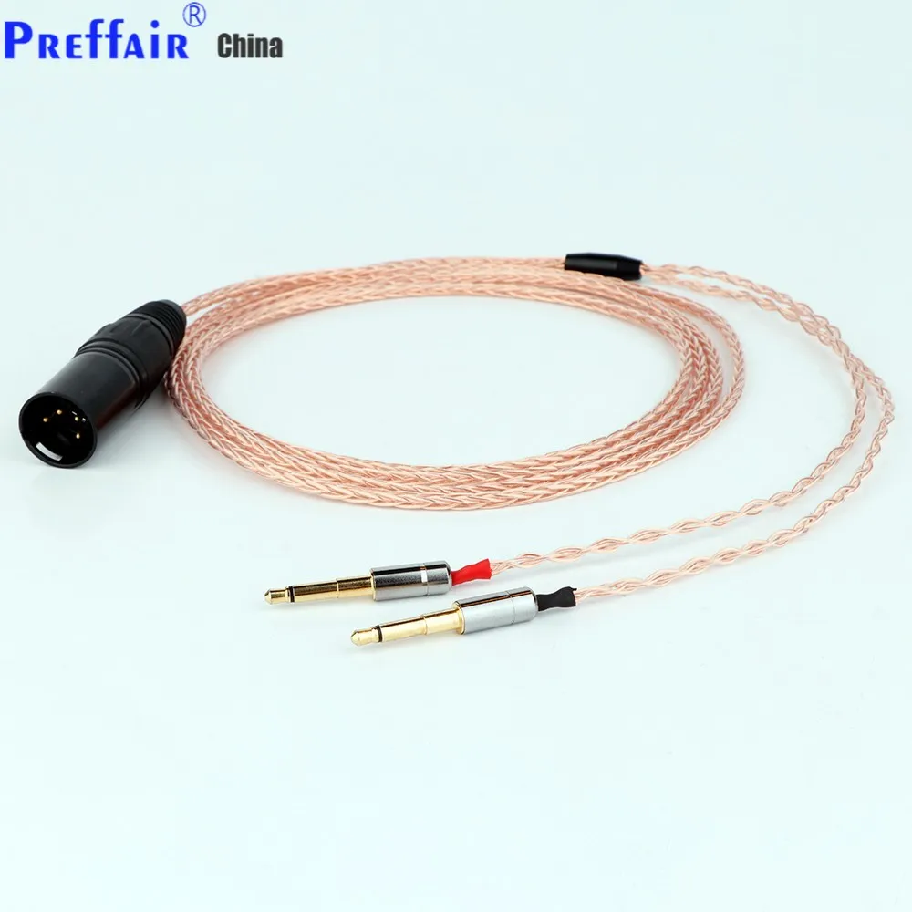 

Preffair 4Pin XLR сбалансированный медный кабель для улучшенных наушников OPPO PM-1 HE1000 400S 560