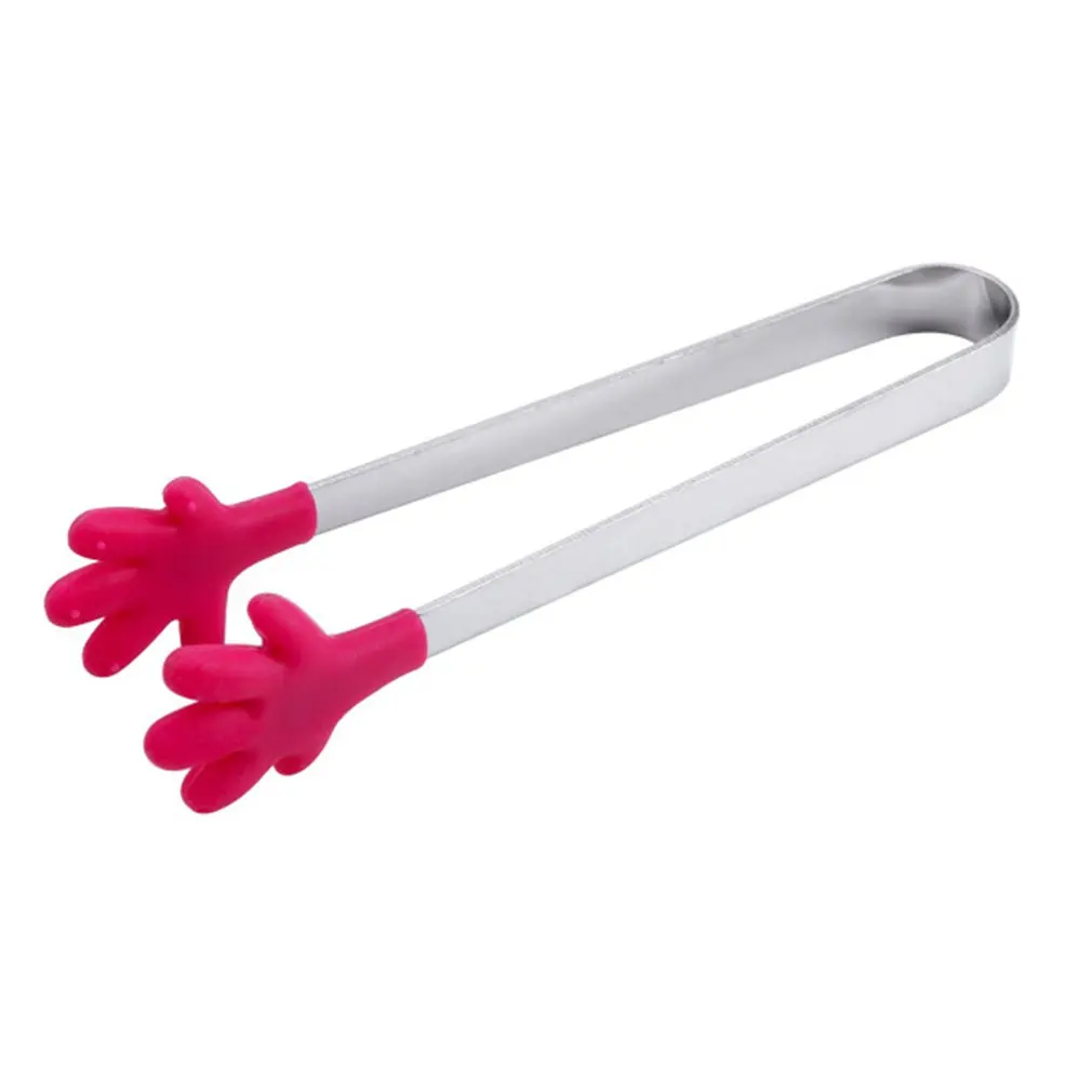 

Food Grade Silicone Food Tong Kitchen Tongs Utensil Cooking Tong Clip Clamp Accessories Salad Serving BBQ Tools