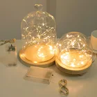 Новогодняя 2022 рождественские LED украшения Гирлянда из медного провода, сказочные огни, рождественские украшения для дома, рождественские подарки для вечевечерние, 2022