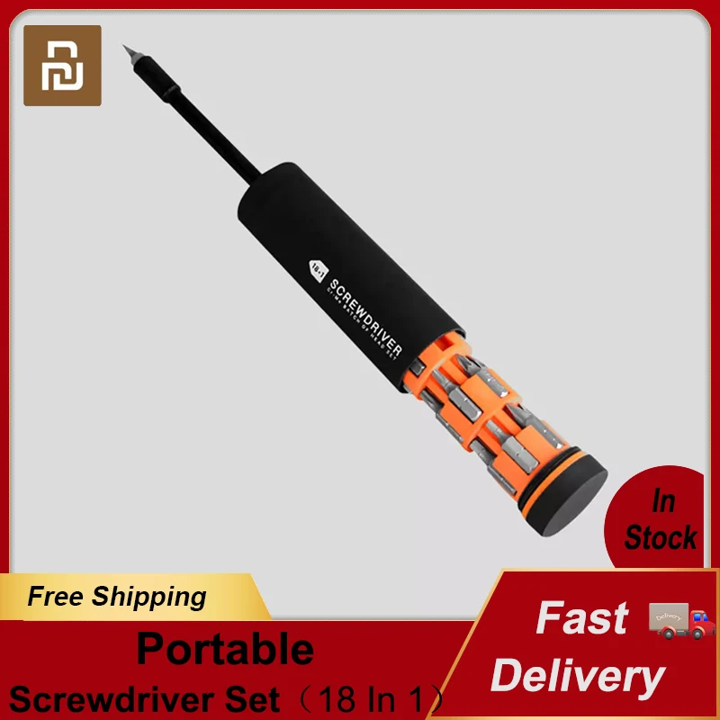 

Набор отверток Youpin с прецизионными насадками 18 в 1, для самостоятельной сборки, разборная отвертка, для хранения, 1 шт., домашнее руководство, ...