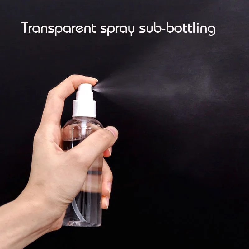

Refillable Bottles Travel Transparent Plastic Perfume Atomizer Empty Small Spray Bottle 30/50/75/100ml Toxic Free Safe Dropship