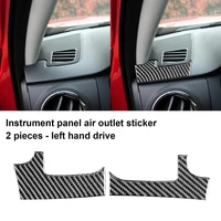 2pcs air outlet panel sticker practical shiny surface compact conditioner outlet trim cover conditioner vent panel frame