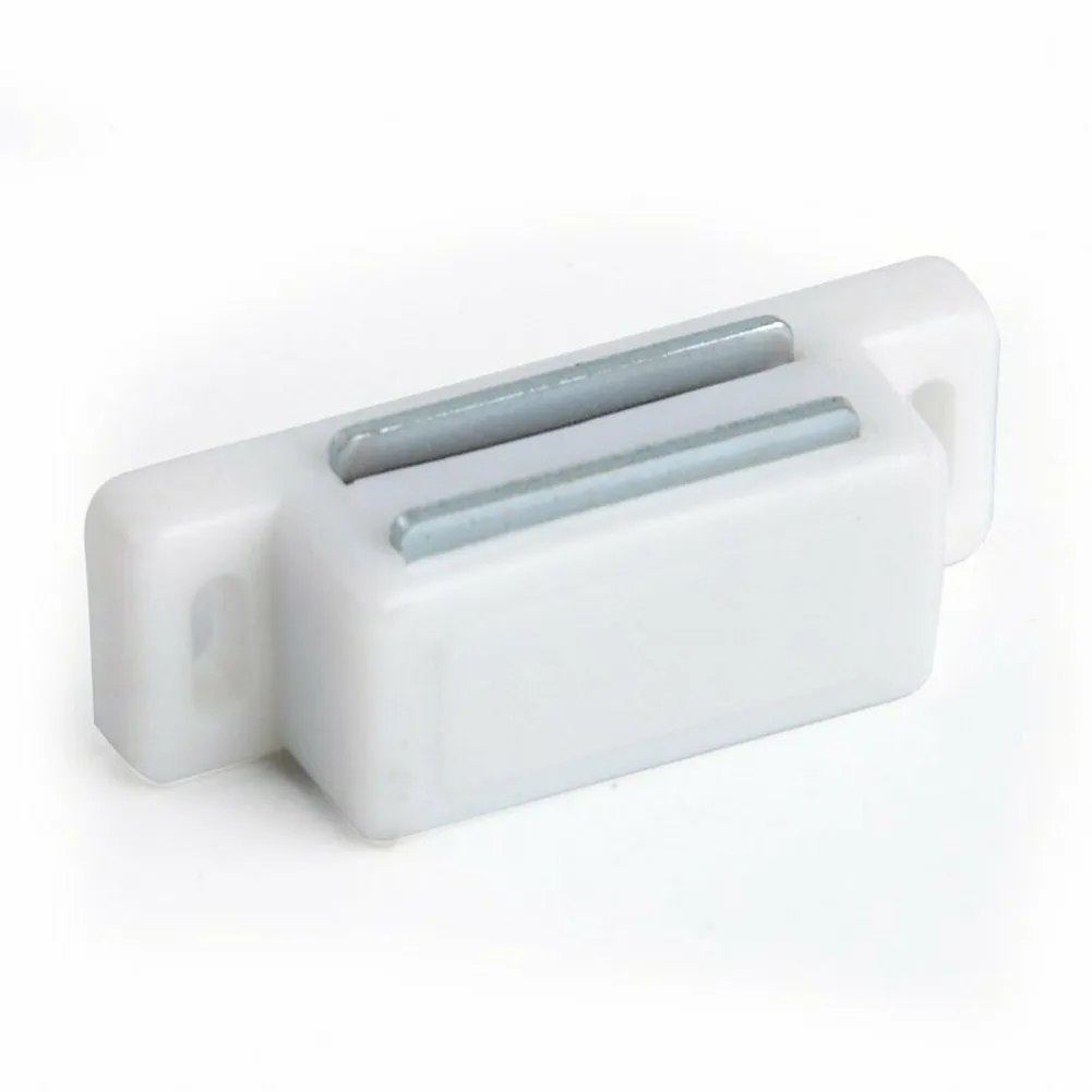 

Magnet 10/20pcs Plastic Door Catches Stainless Steel Tools 26*58mm Cabinet