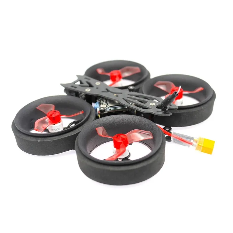 HBFPV DX40 40 мм EVA Ducted 2-3S HD FPV гоночный Дрон вертолет с несколькими несущими винтами