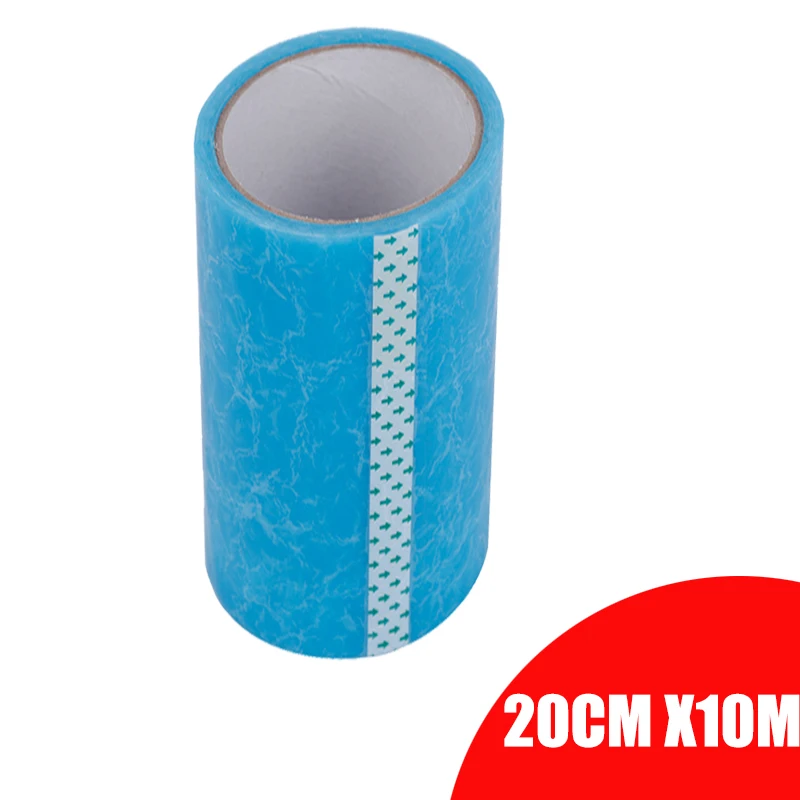 20cm x10m blue Tewango ремонтная лента для теплиц 10 см/20 см/30 см x 10 м Экстра сильный клейкий Майларовый рулон для ремонта УФ-пластырь прозрачный синий садовые инструменты - Цвет: 20cm x10m blue