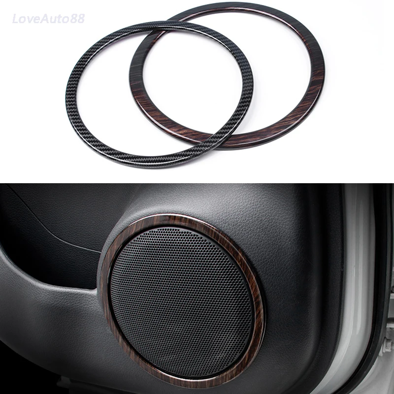 

Interior Frame Speaker Box Plated Ring For Nissan Qashqai J11 2015 2016 2017 2018 2019 2020 2021 Speaker Stickers Decoration