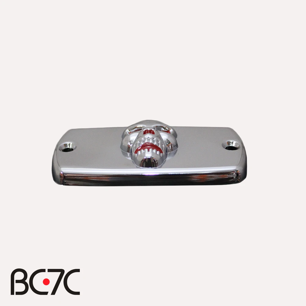 Черная передняя крышка тормозной жидкости мотоцикла Skull для Honda VT 400 Shadow 1994 1998 VTX