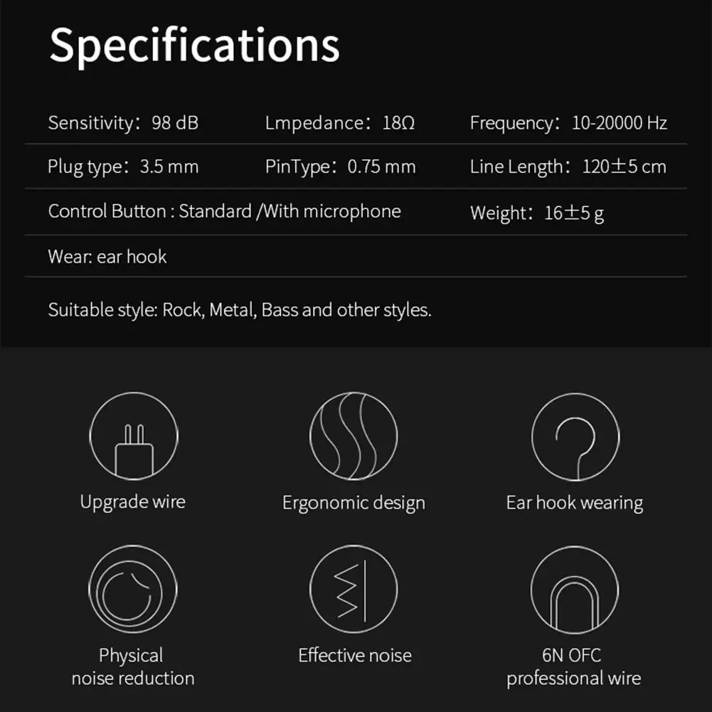 KZ ZS3 съемный кабель в ухо наушники шумоизоляция HiFi супер бас Музыка спортивные