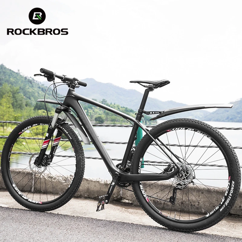 Rockbros Велосипедное крыло MTB дорожный велосипед велосипедные Крылья брызговик горный велосипед быстросъемный Прочный Крыло велосипедные аксессуары