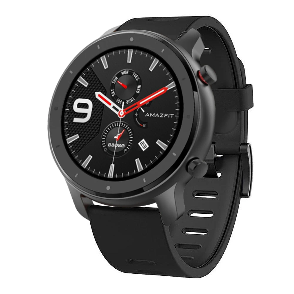 22 мм спортивный силиконовый браслет для Xiaomi Huami Amazfit Bip BIT PACE Lite Youth Amazfit GTR Смарт часы сменный ремешок 47 мм