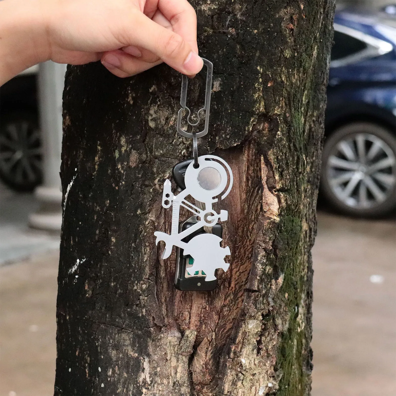 

Multifunctional Bicycle Modeling Tool Card EDC Portable Outdoor Small Tool Card bike accessories