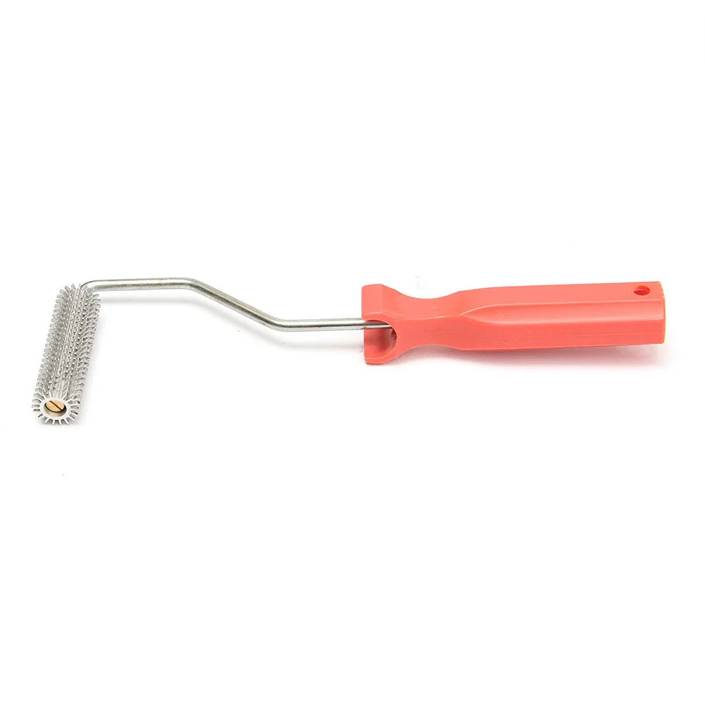 

Fiberglass Paddle Roller Construction Hand Tool Aluminum Alloy Professional Useful Easy Operate Laminating Bubble Sturdy