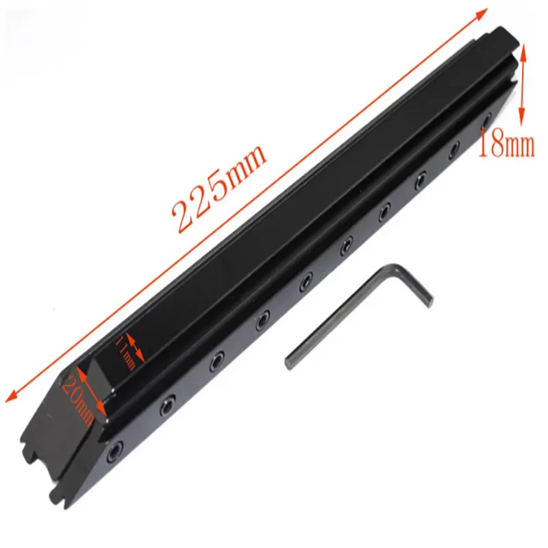 Тактический ВВС Кондор поднять Железнодорожный 11 мм до 11/20 тактический прицел