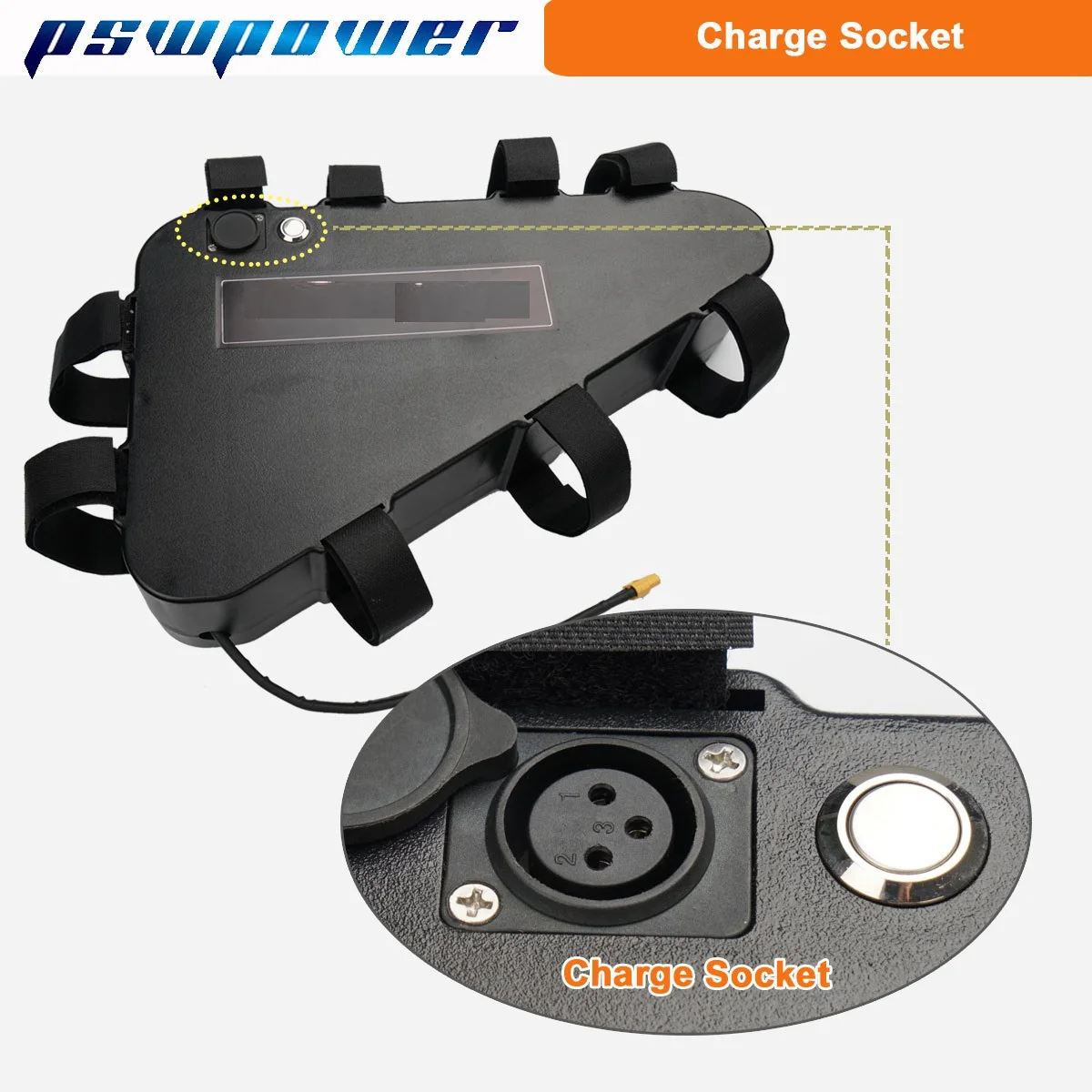 

Аккумулятор для электрического велосипеда 48 в 20 А · ч 52 в 20 А · ч треугольный Аккумулятор для электровелосипеда с зарядным устройством для ...