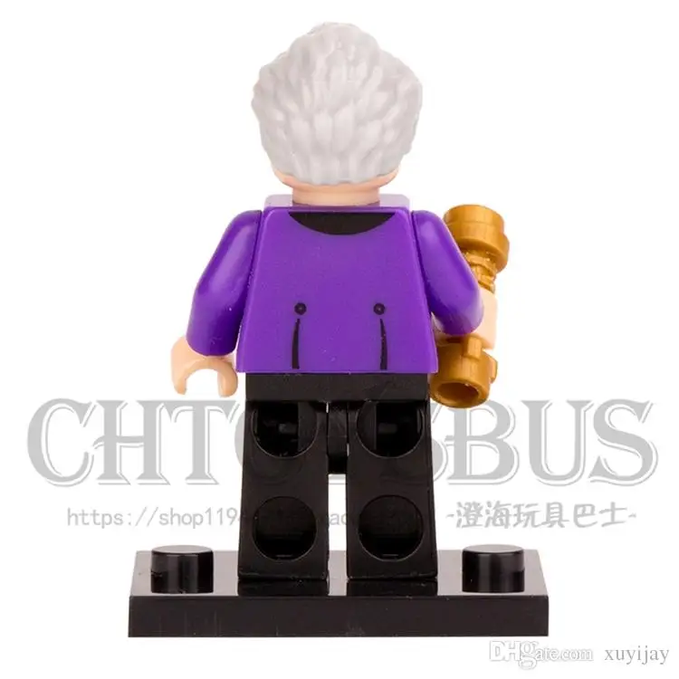 SingelSale идеи Доктор Кто двенадцатый доктор (purplacoat) Супергерои модель Minifig Сборная DIY