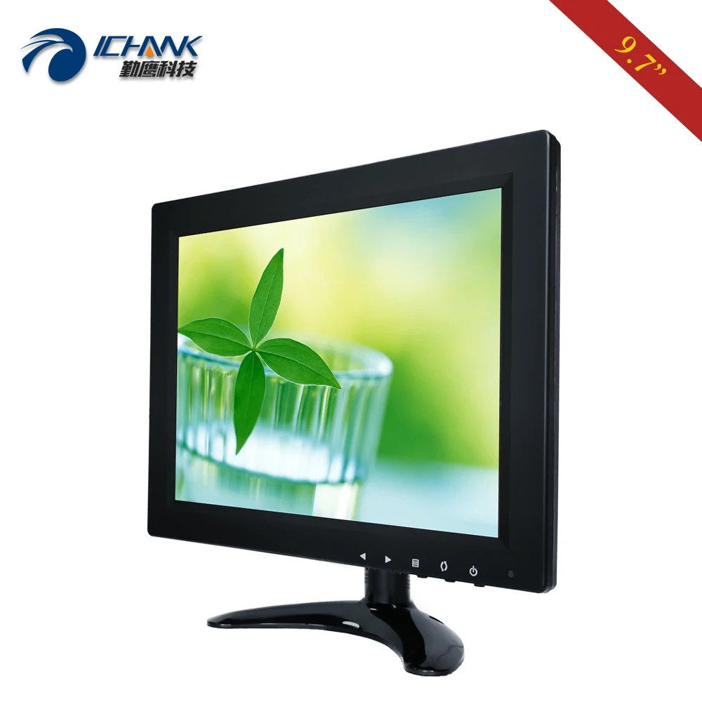 Встроенный динамик Full View IPS ЖК экран диагональю B097JN ABHUV/9 7 дюйма 1024x768 HDMI VGA BNC
