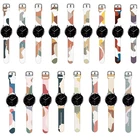 Ремешок силиконовый для Samsung Galaxy Watch Active 2 Watch 3 45 мм 42 мм Gear S3, браслет для часов Amazfit bip, 20 мм 22 мм