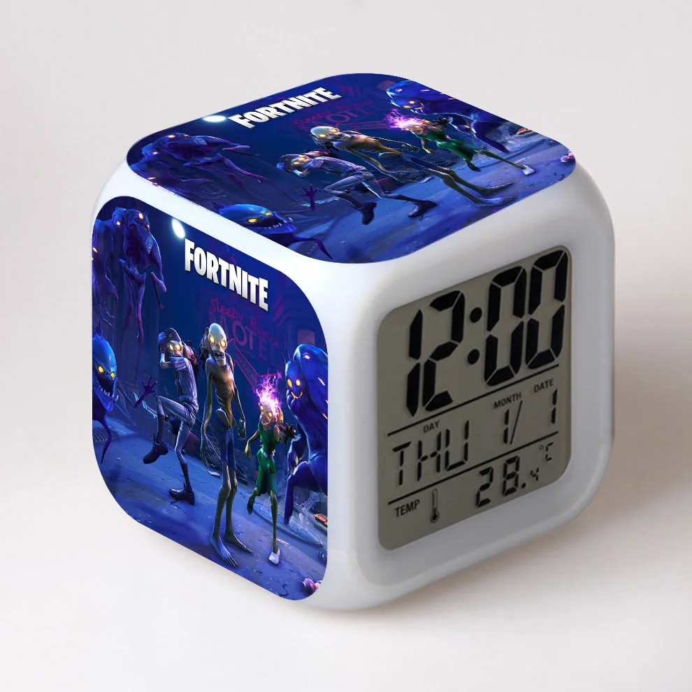 Для моих друзей новый цифровой будильник с изображением фильма термометр дата