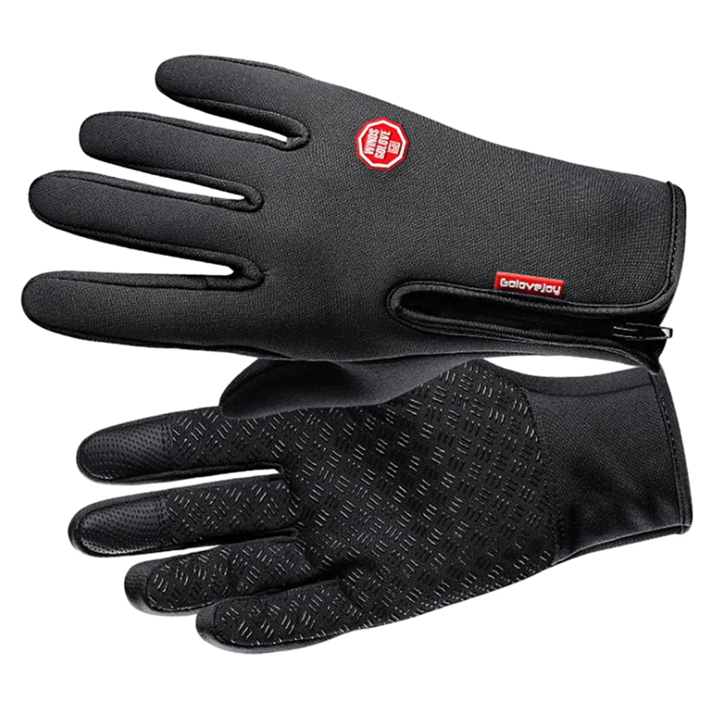 

Windproof Waterproof Hunting Gloves Winter Warm Touch Screen Gloves Black