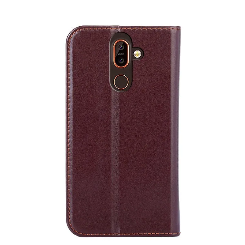 Чехол для Nokia 9 Pure View 1 Plus 2 3 4 5 6 7 8 силиконовый кожаный флип кошелек Магнитный