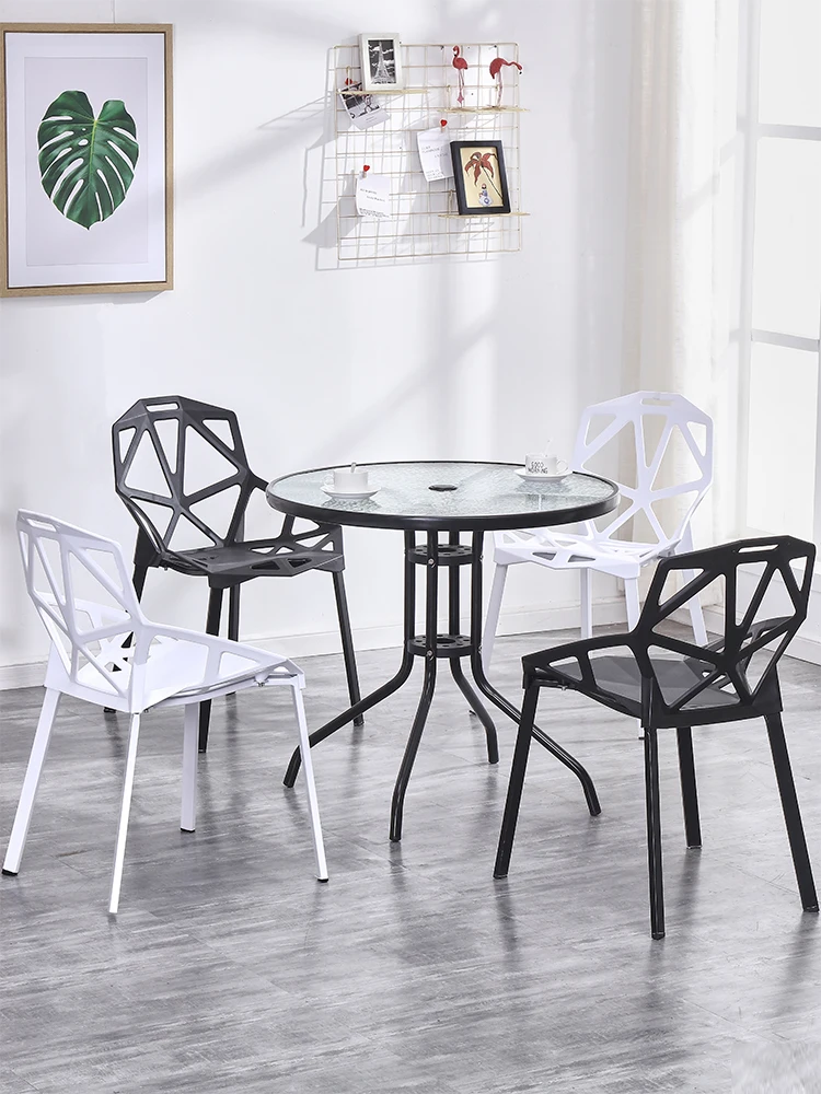 Стул современный простой для ленивых семейных североевропейских обеденных