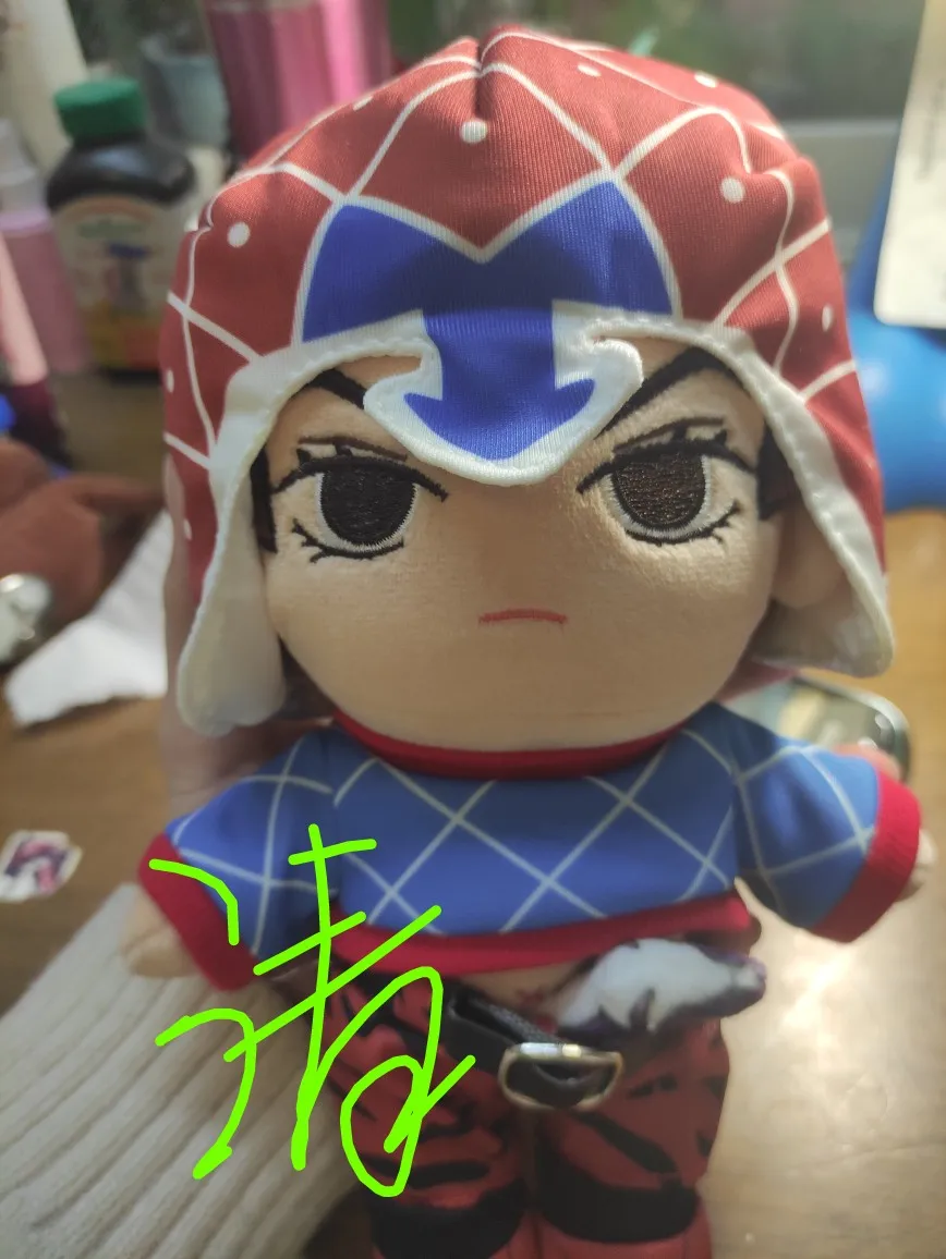 

Anime Gudo Mista JoJo's Bizarre Adventure Cosplay Cute Plush Stuffed Change Dolls Toy 20cm Doll Plushie Clothes Xmas Gift