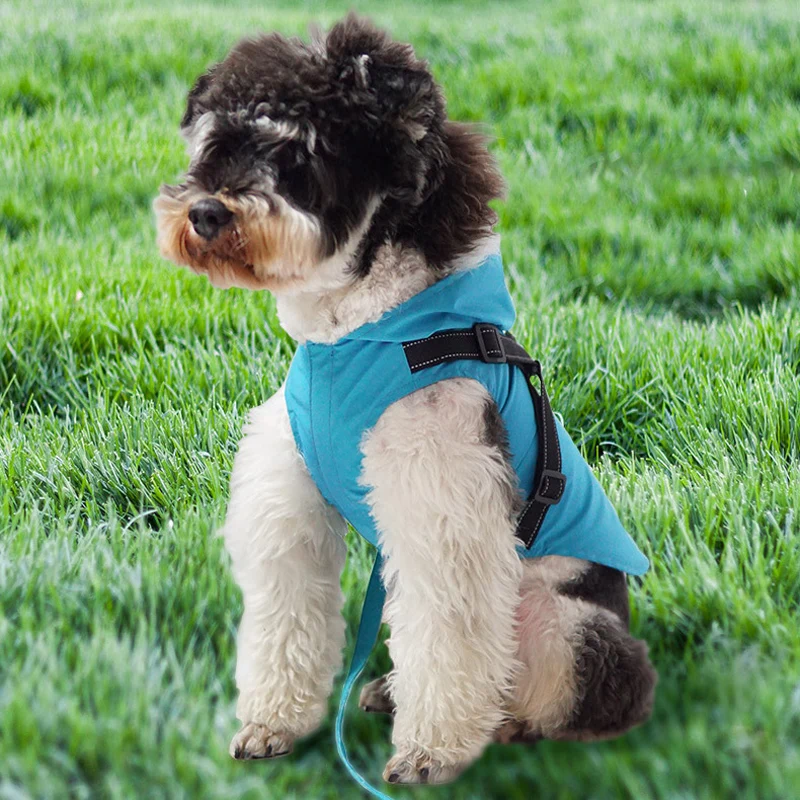 Водонепроницаемый дождевик для домашних питомцев светоотражающая защитная