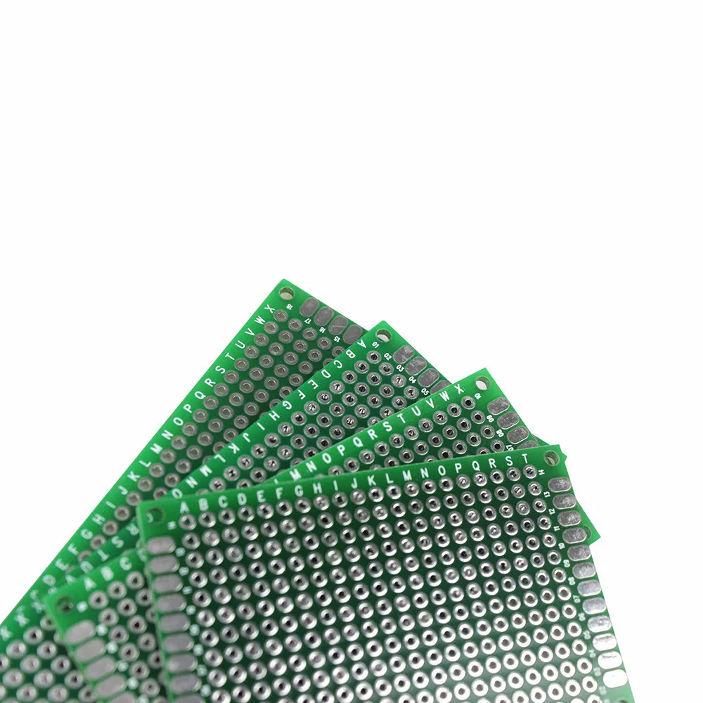 4 шт. 5x7 см 4x6 3x7 2x8 5*7 4*6 3*7 2*8 двухсторонний медный Прототип PCB универсальная плата