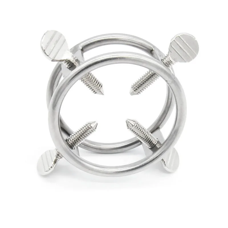 Мошонка бондаж Петух из нержавеющей стали кольцо для пениса шариковый носилки
