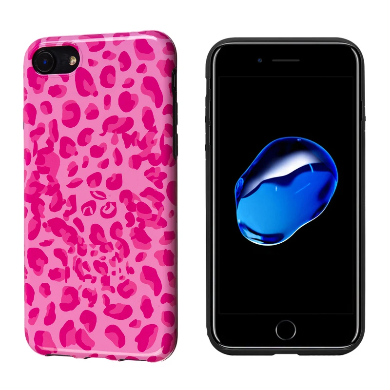 Роскошный глянцевый мягкий силиконовый чехол IMD для iPhone 11 Pro Max 7 8Plus X XS XR 6S 6 с