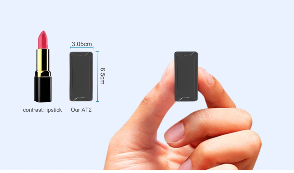 Мини GPS трекер AT2 Concox водонепроницаемый с защитой от кражи 1000 мАч|GPS-трекеры| |