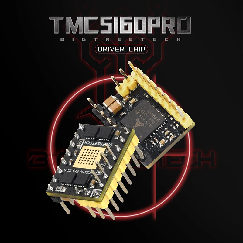bigtreetech tmc5160 pro stepper motor driver ultra quiet vs tmc2208 for octopus pro skr 2 ender3 3d printer parts free global shipping