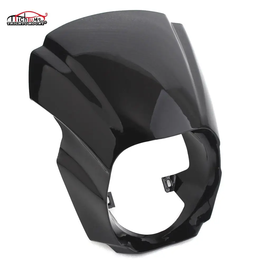 Спойлер для подбородка мотоцикла + крышки вилки обтекатель фары Harley Softail Street Bob break