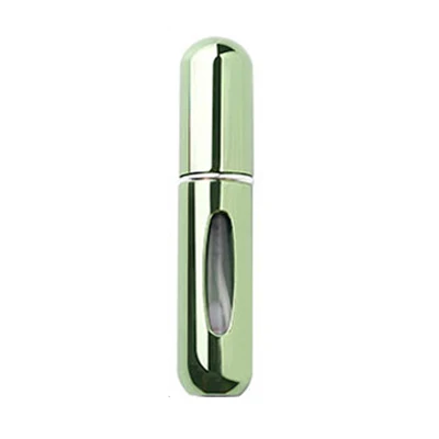 ELH17600LGE 5ml Refillable Mini Perfume Bottle Atomizer Aluminum Atomizer Portable Travel Cosmetic Container Perfume Bottle Spray Container - Цвет: ELH17600LGE