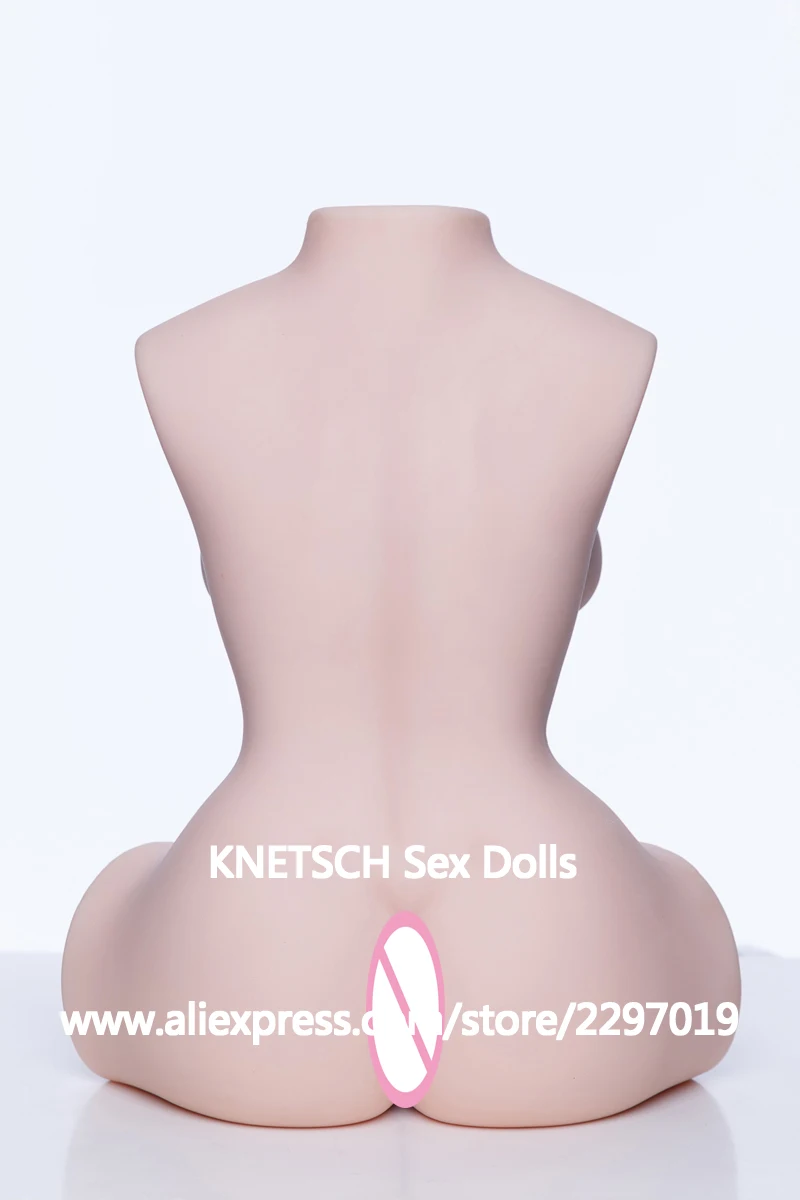 KNETSCH высокое качество 46 см настоящее Силиконовое туловище секс кукла
