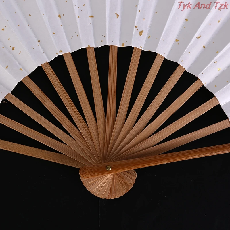 Веер-веер из рисовой бумаги и бамбука для косплея | Дом сад