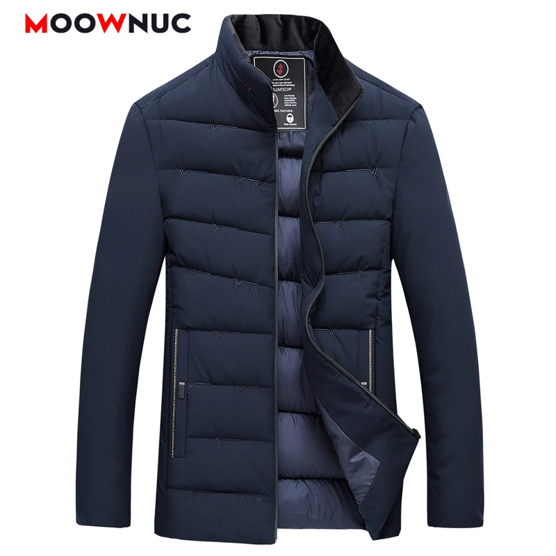 

Mens Overcoat Thicken Fashion Parka Male Outwear 2020 Casual Jacket Waterproof New Autumn Winter Thermal Homme Coats 4XL MOOWNUC
