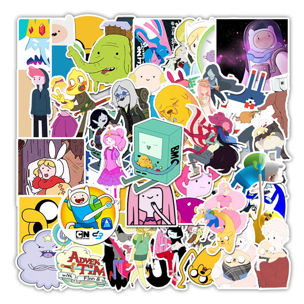 

10/30/50PCS Cartoon Adventure Treasure Personalized Graffiti Waterproof Sticker Suitcase Notebook Skateboard Water Cup Wholesale