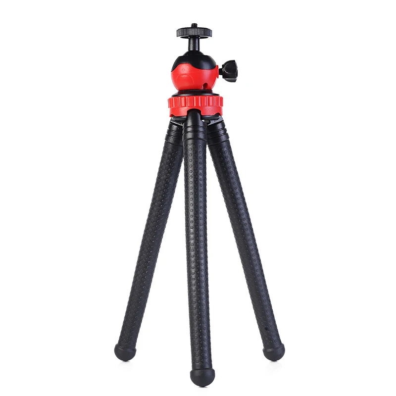 Серебристый M L Средний Большой размер камеры Gorillapod штативы стенд монопод Гибкий штатив мини путешествия открытый цифровая камера s Hoders - Цвет: Серебристый