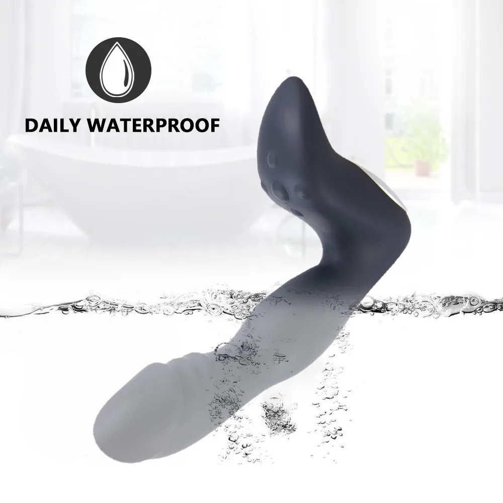 Vibrating Prostate Massager Men Anal Butt Waterproof 10 Modes Powerful Motors Plug Vibrator Sex Toys for Adults Gay | Красота и