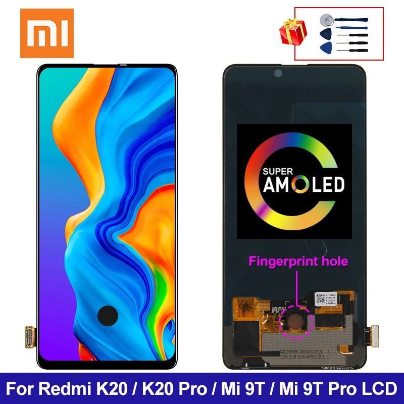 ЖК дисплей Amoled 6 39 дюйма для Xiaomi Mi 9 T сенсорный экран с дигитайзером в сборе Pro