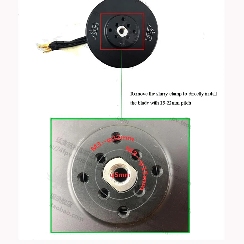 1 шт. 6215 KV170 KV330 бесщеточный двигатель Quick Release 80A ESC CW CCW водонепроницаемый Пропеллер