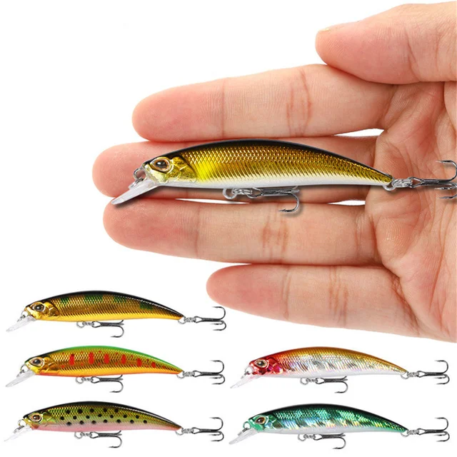 1PCS 7cm 10g New Sinking Minnow Fishing Lures Trolling Isca Artificial Hard Baits Wobbler Pesca Crankbait Carp Pike Tackle 1