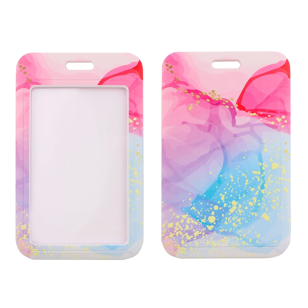 MD1409 акварельный мраморный шнурок для ключей чехол идентификационной Карты