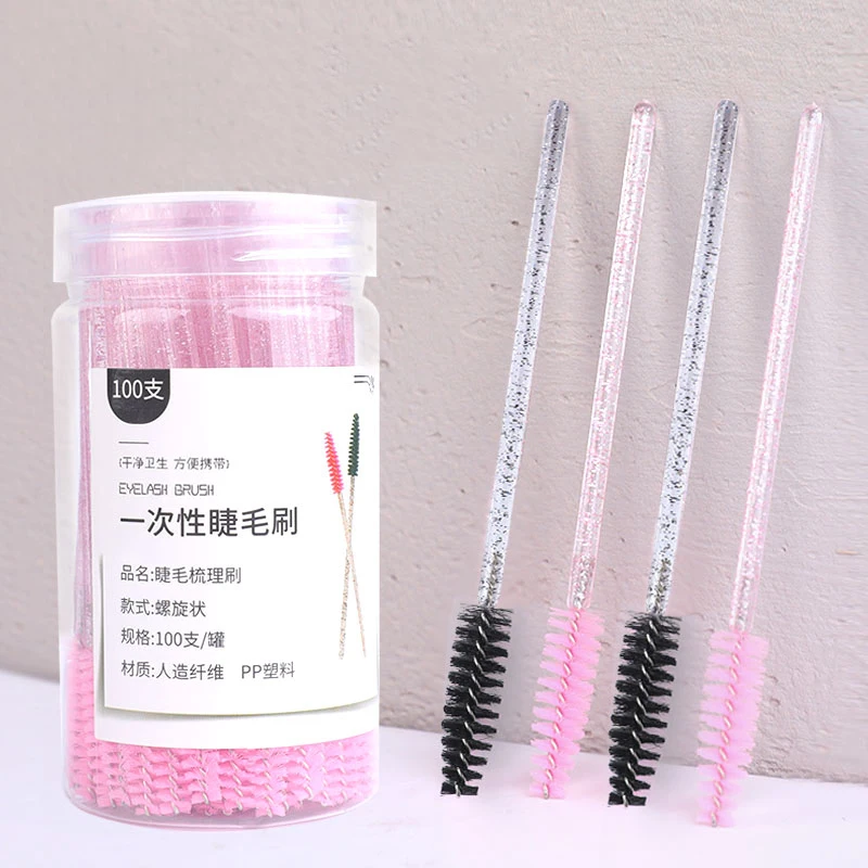 Набор блестящих одноразовых щеток для аппликатора ресниц 50 шт./100 шт. завивки